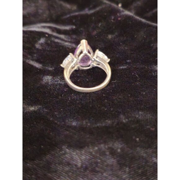 Vintage 3 stone ring - Picture 5 of 6